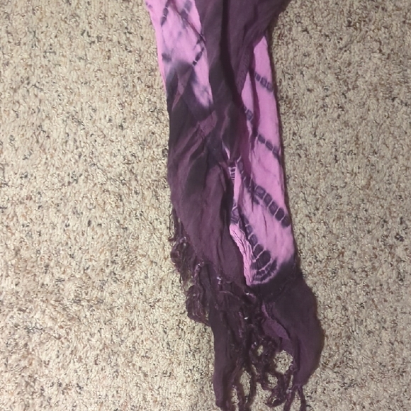 Purple and Pink Tie-Dye Women One Piece - Picture 5 of 13